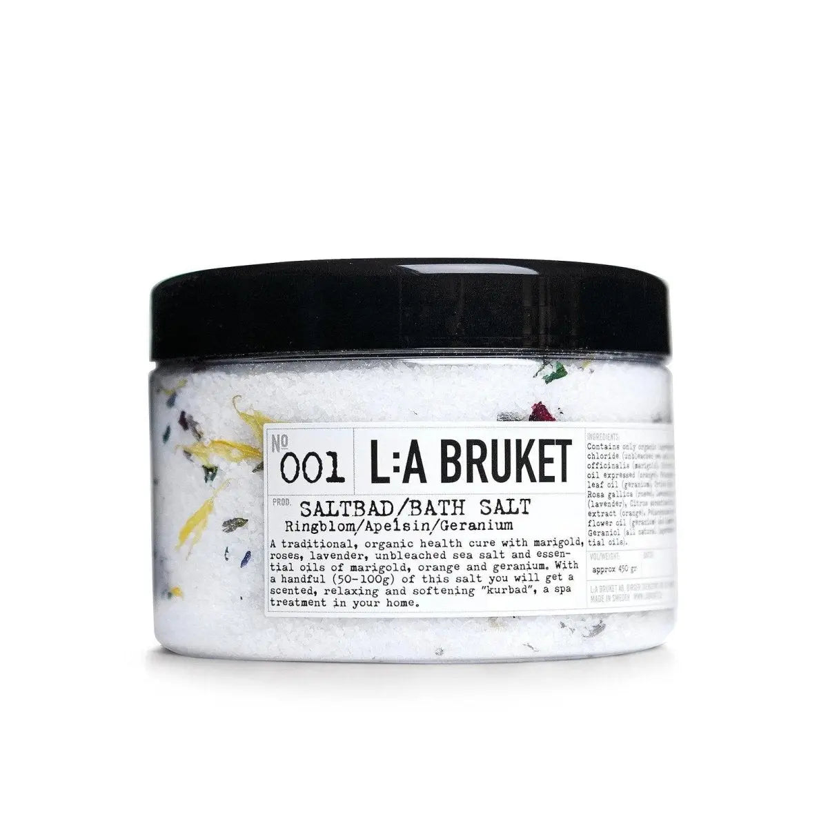 L:A Bruket 001 SEA SALT BATH 450gr