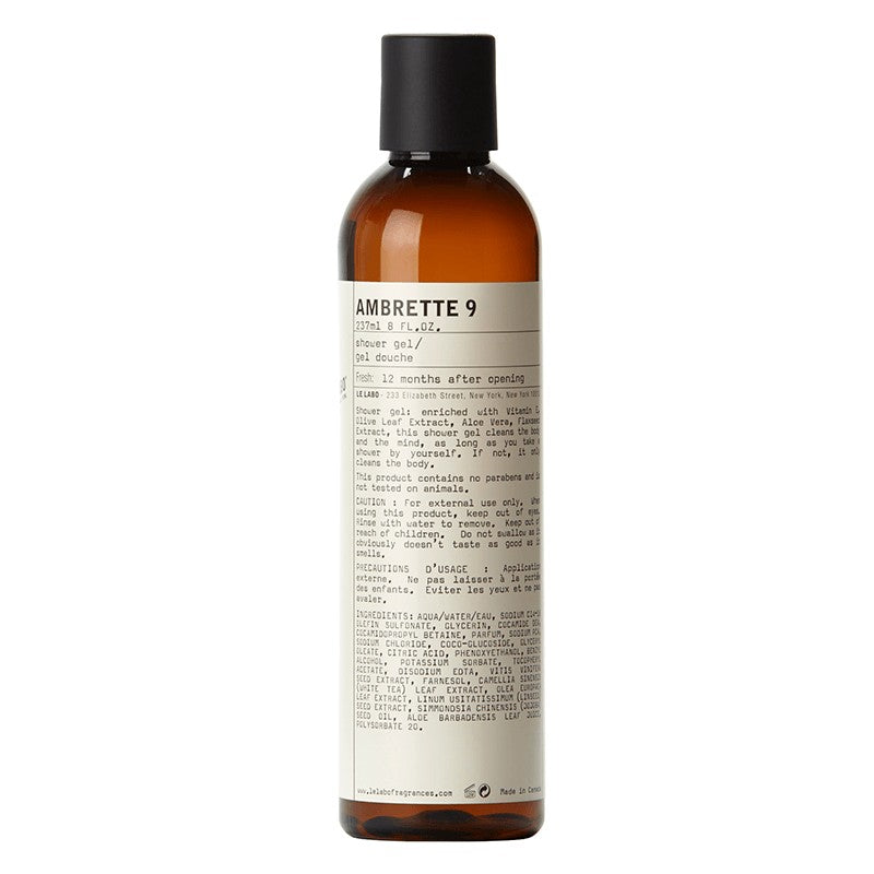 Le Labo Ambrette 9 shower gel 237 ml