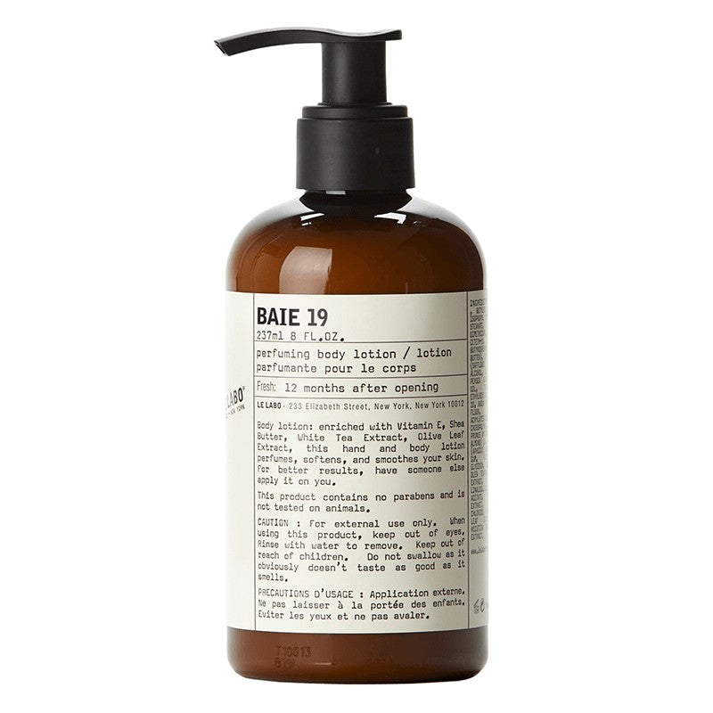 Le Labo Baie 19 Body Lotion 237 ml