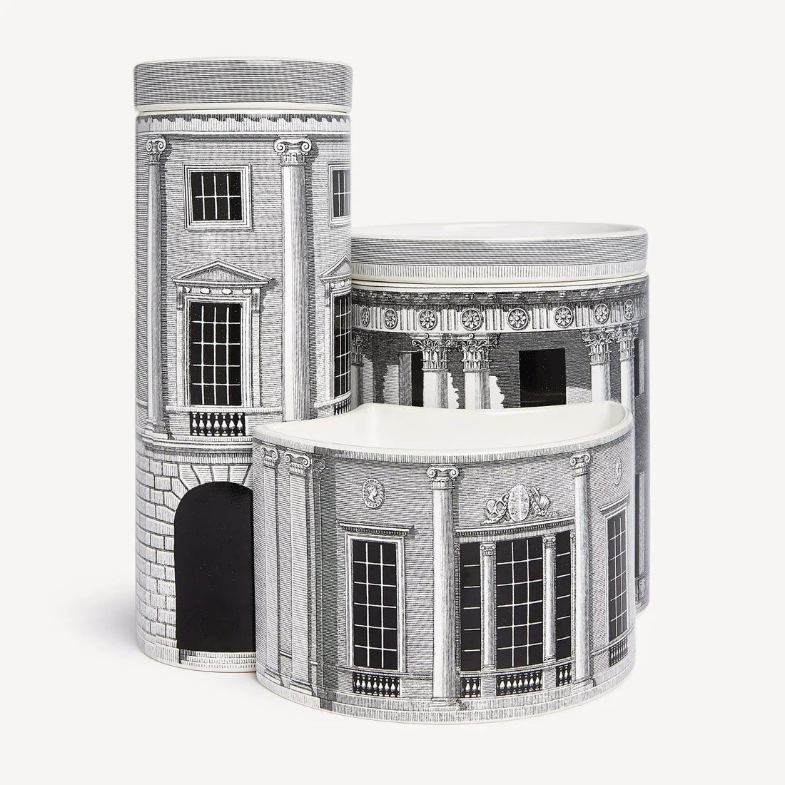 WHILE Fornasetti Architecture Candle Set 2.4Kg