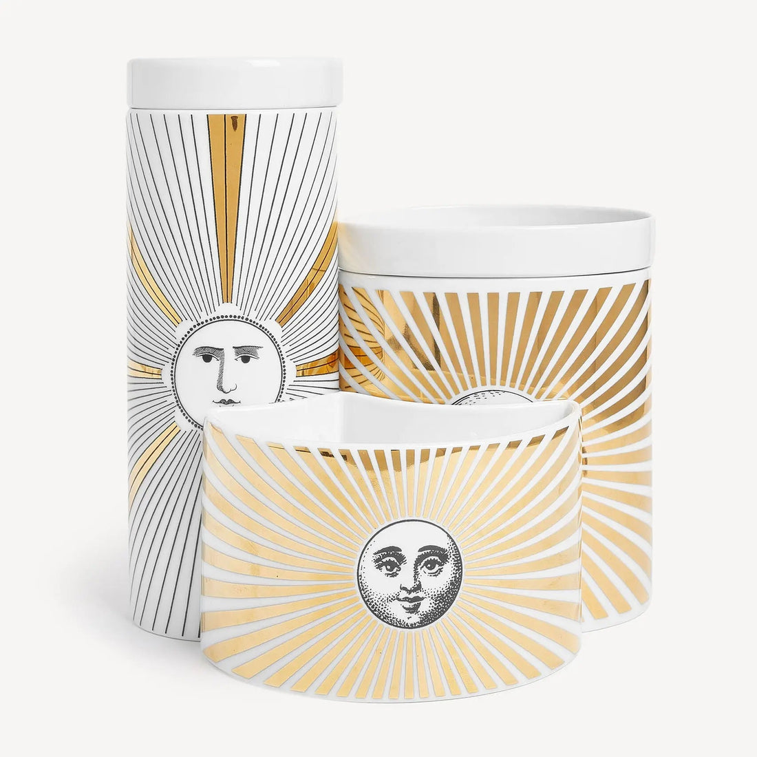 MEANWHILE Set of Soli Fornasetti Candles 2.4Kg