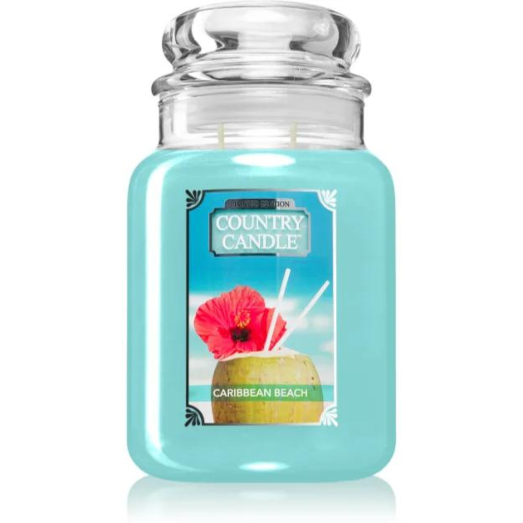 Country Candle Caribbean Beach 737 g scented candle