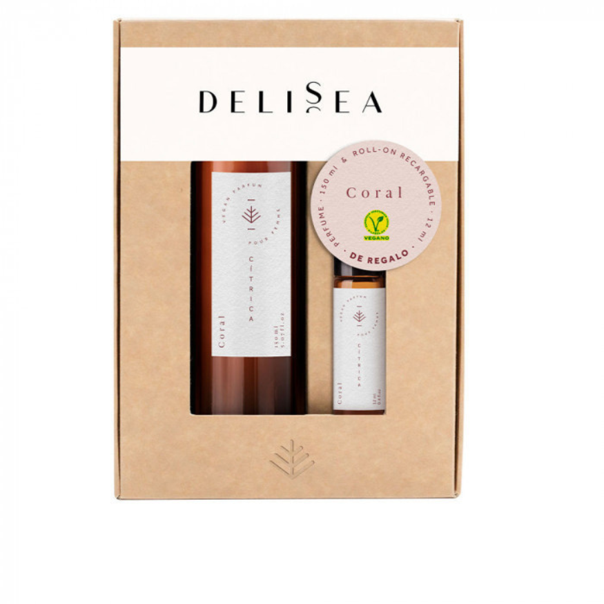 Delisea Coral for women Lot 2 pieces 150ml + 12ml