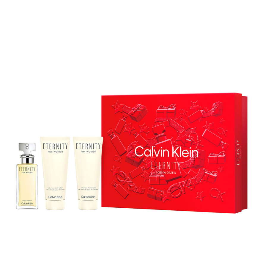 Calvin Klein Eternity for women Eau De Parfum 50 ml + body lotion 100ml + shower gel 100ml