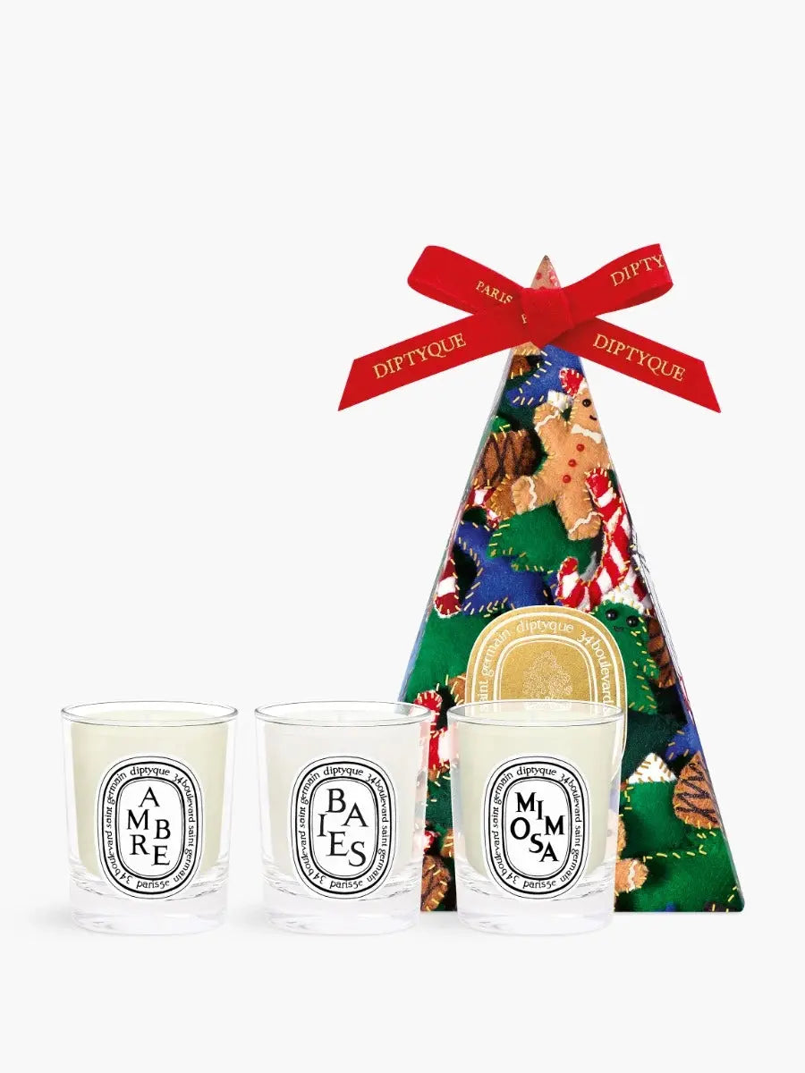 Diptyque Pochette Mini Candle - 3 X 35 Gr.