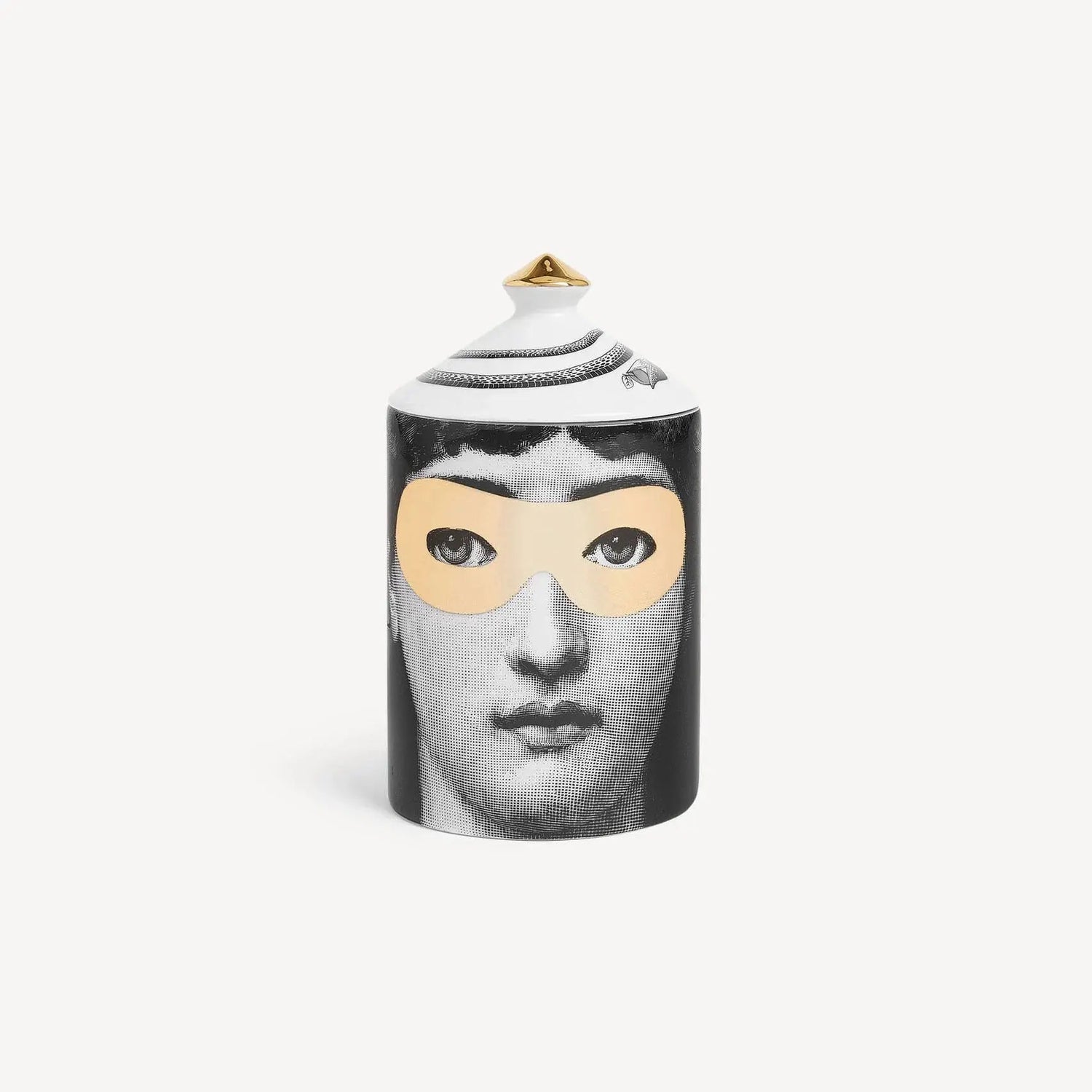 IF THEN Fornasetti candle with mask decoration 310gr
