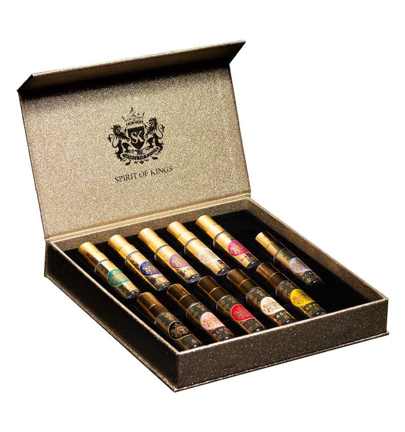 SPIRIT OF KINGS THE GOLD COLLECTION DISCOVERY SET 5 x 5ml