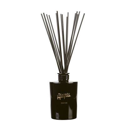 Teatro fragranze uniche Borgo degli Agrumi in Glossy Black Decanter 1500 ml