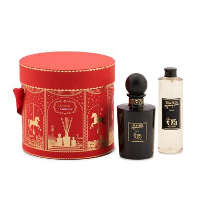 Teatro fragranze uniche Hatbox Gift Set Rose Oud Sticks 250 ml + Refill 250 ml