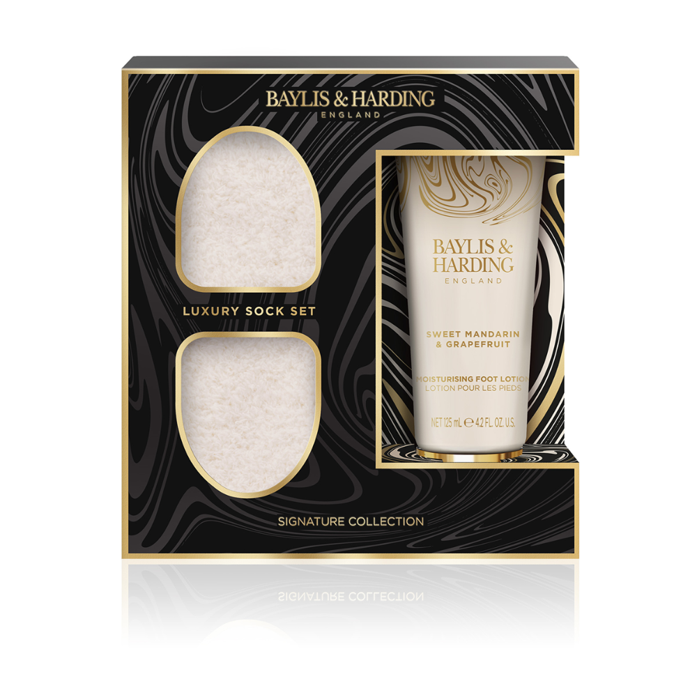 Baylis &amp; harding Signature Collecton Luxury Sock Set (mandarinka and grapefruit)