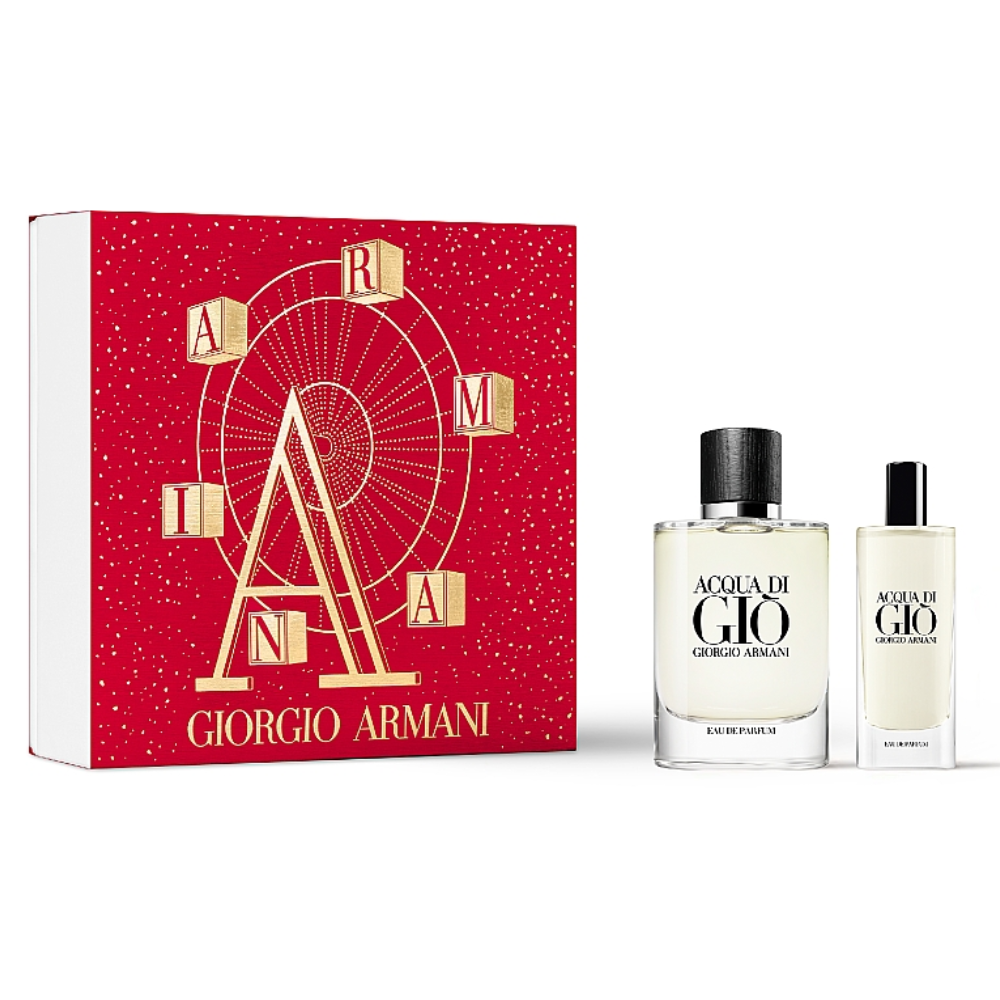 Armani Acqua di Gio Uomo Eau de Parfum Gift Set EDP 75 ml and Miniature EDP 15 ml - 75 ml