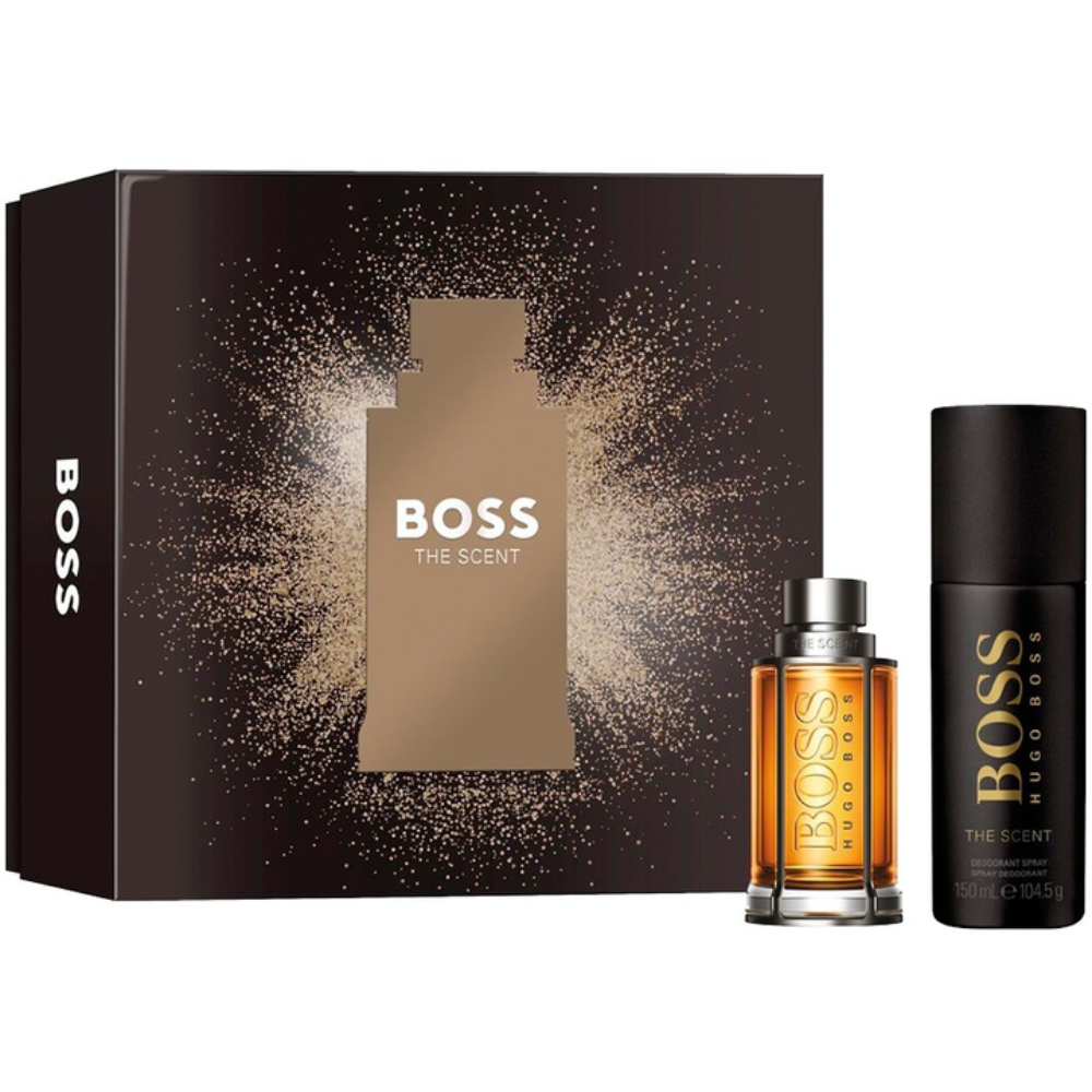 Hugo Boss The Scent for him Eau De Toilette 50ml Christmas Set 2