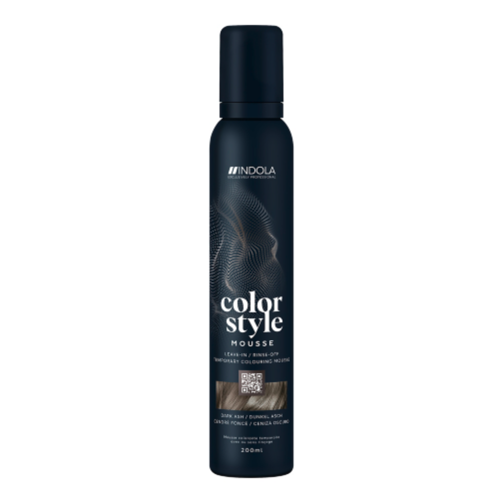 Indola Color Style Coloring Mousse 200ml Dark Ash