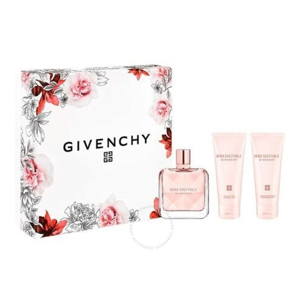 Givenchy Irresistible 3 Piece Set Eau de Parfum Spray 80 ml + Body Lotion 75 ml + Shower Oil 75 ml