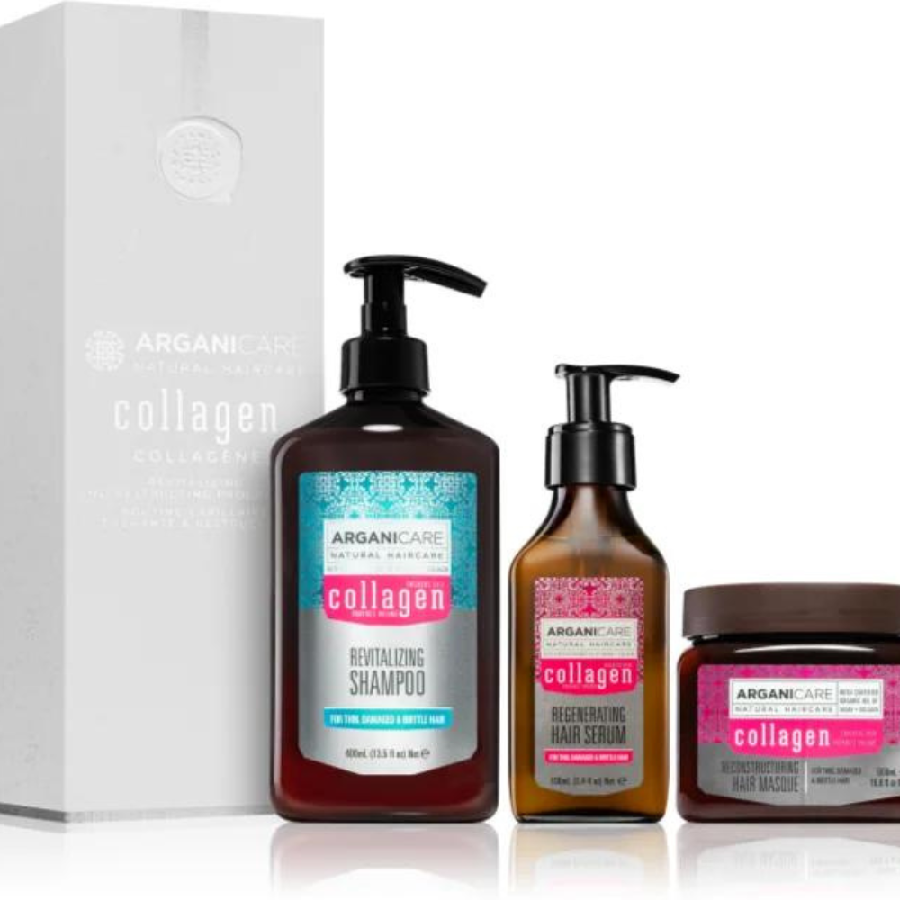 Set of collagen revitalization and restructuring programs Arganicare