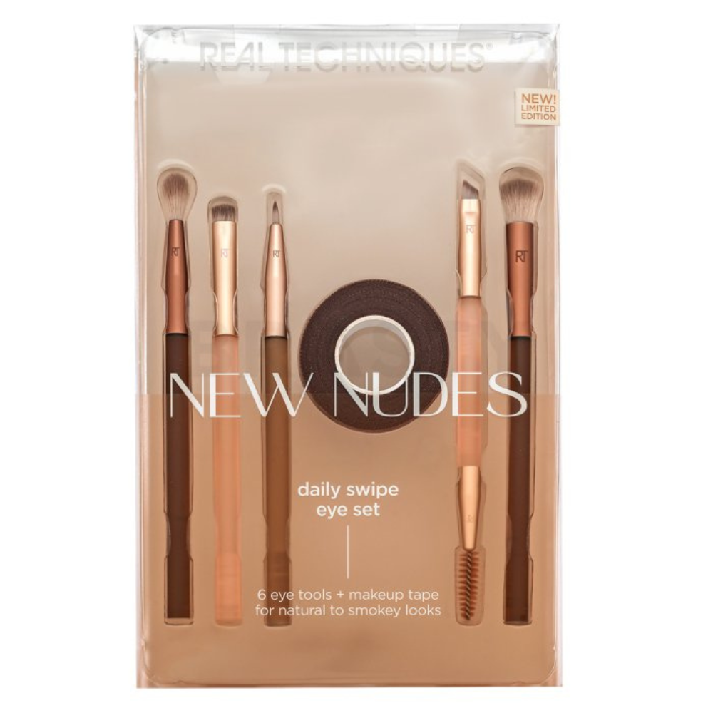 Real Techniques New Nudes makeup brush set