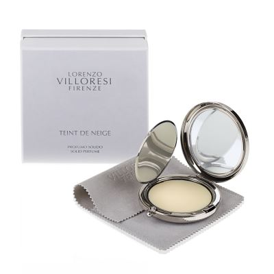 Villoresi Teint De Neige Solid Perfume in Metal Gift Box 10 gr