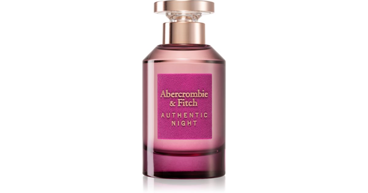 Abercrombie &amp; Fitch Authentic Night woman Eau de Parfum for women 50 ml