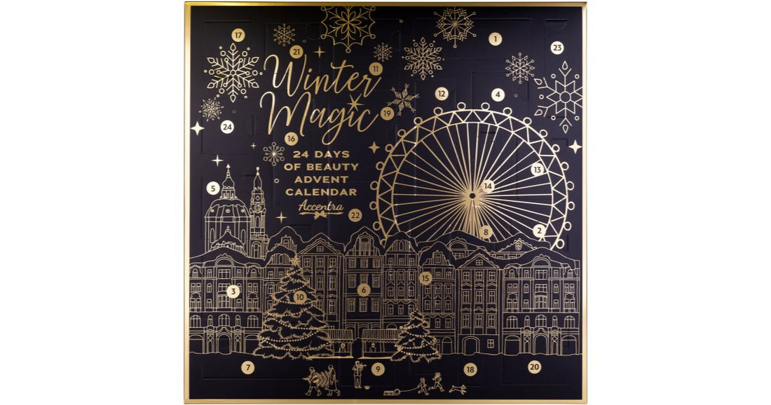 Accentra Winter Magic Noir Advent Calendar 24 pieces