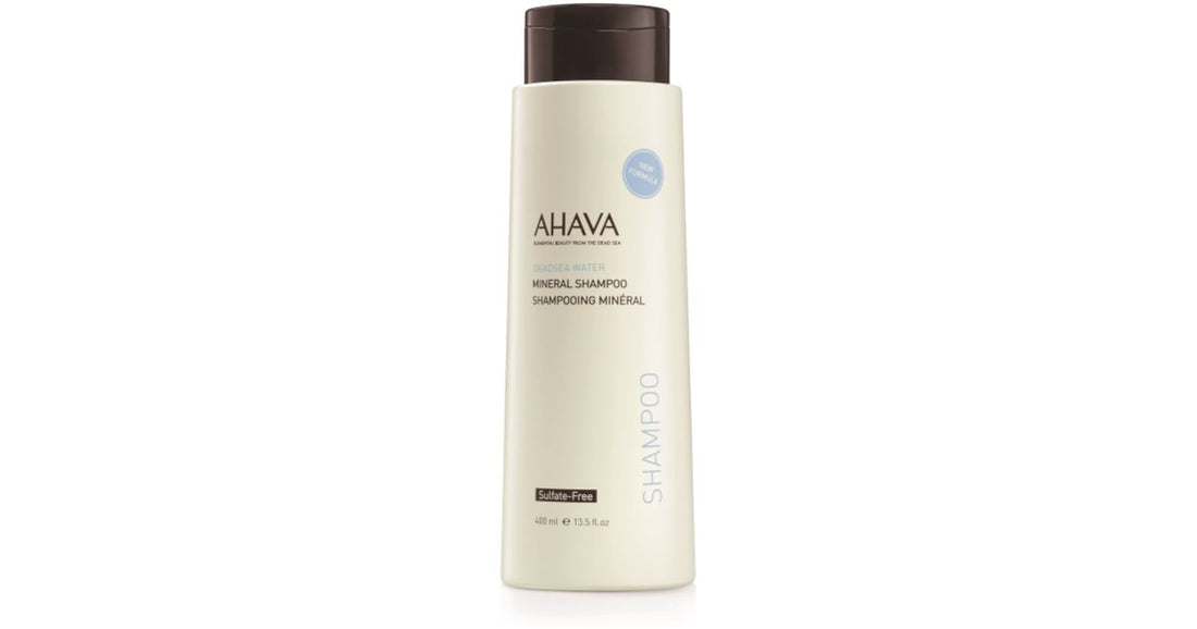 AHAVA Dead Sea Water mineral shampoo water 400 ml