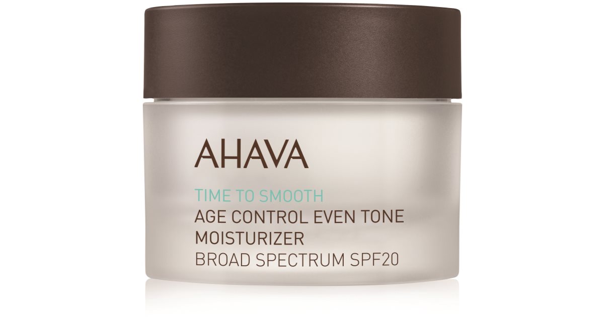 AHAVA Time To Smooth Illuminating Moisturizer SPF 20 50ml