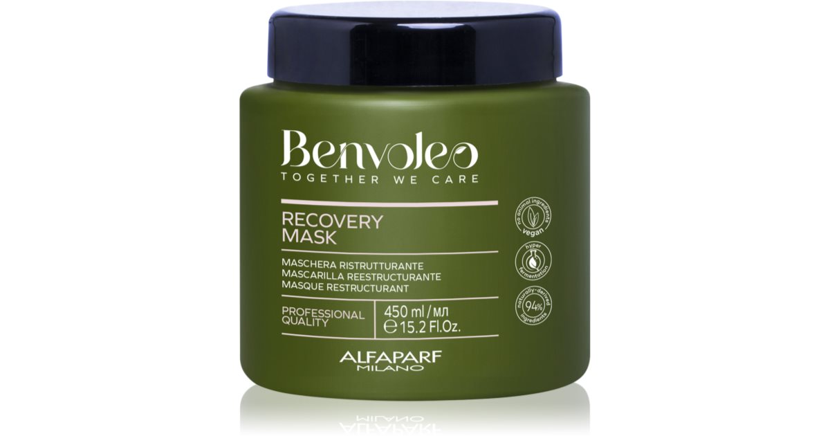 Alfaparf Milano Benvoleo Recovery maschera Intense regenerator for damaged hair 450 ml