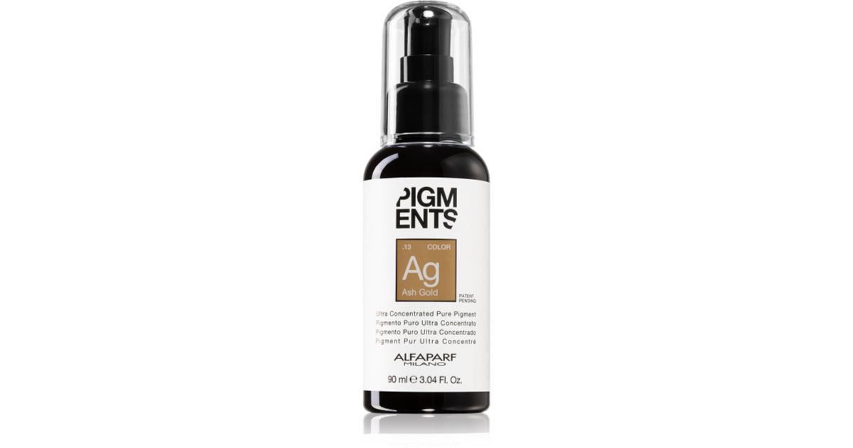 Alfaparf Milano Pigments foundation pigments in drops for hair ash golden 90 ml