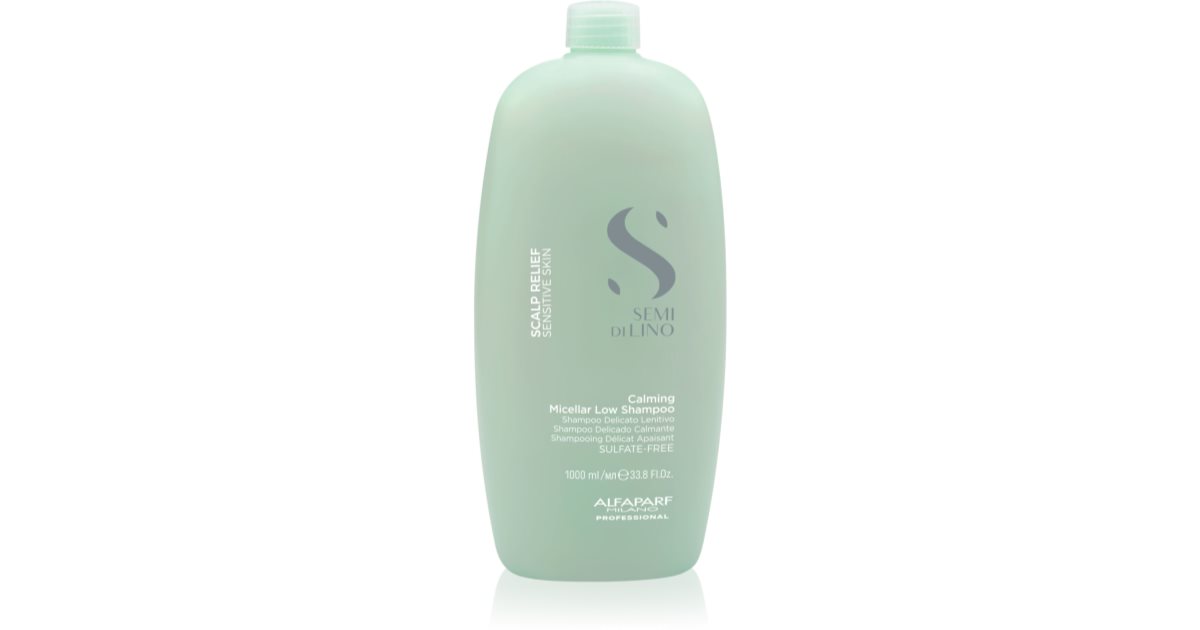 Alfaparf Milano Semi Di Lino Scalp Soothing Shampoo for Sensitive Scalp 1000 ml