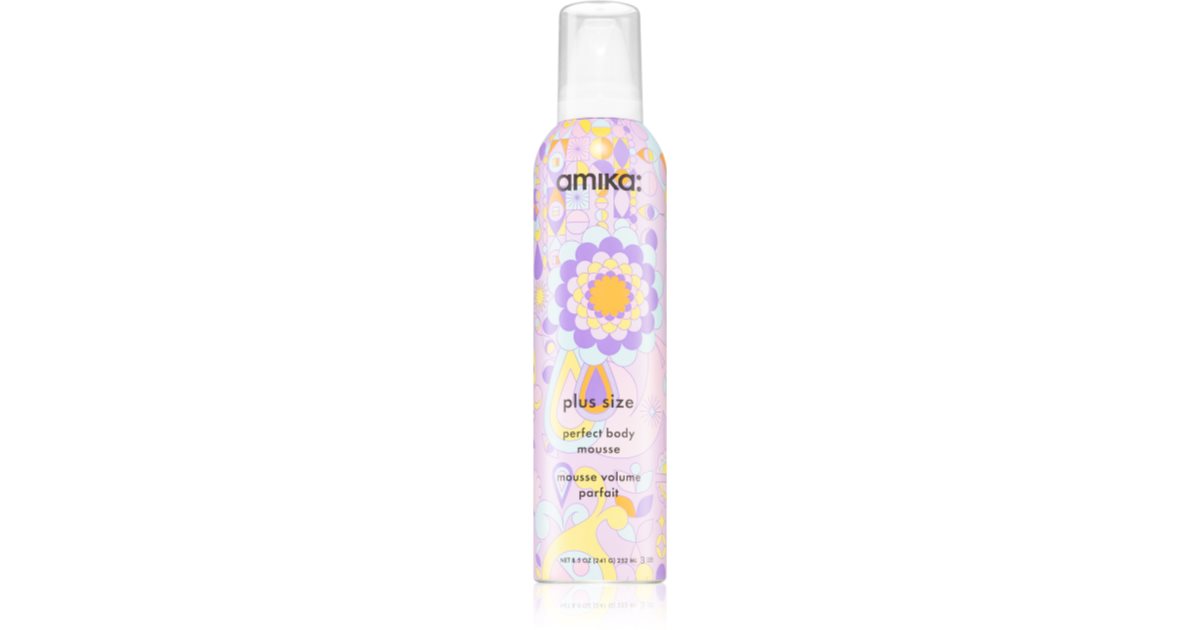 amika Plus Size volumizing and shaping hair foam 252 ml