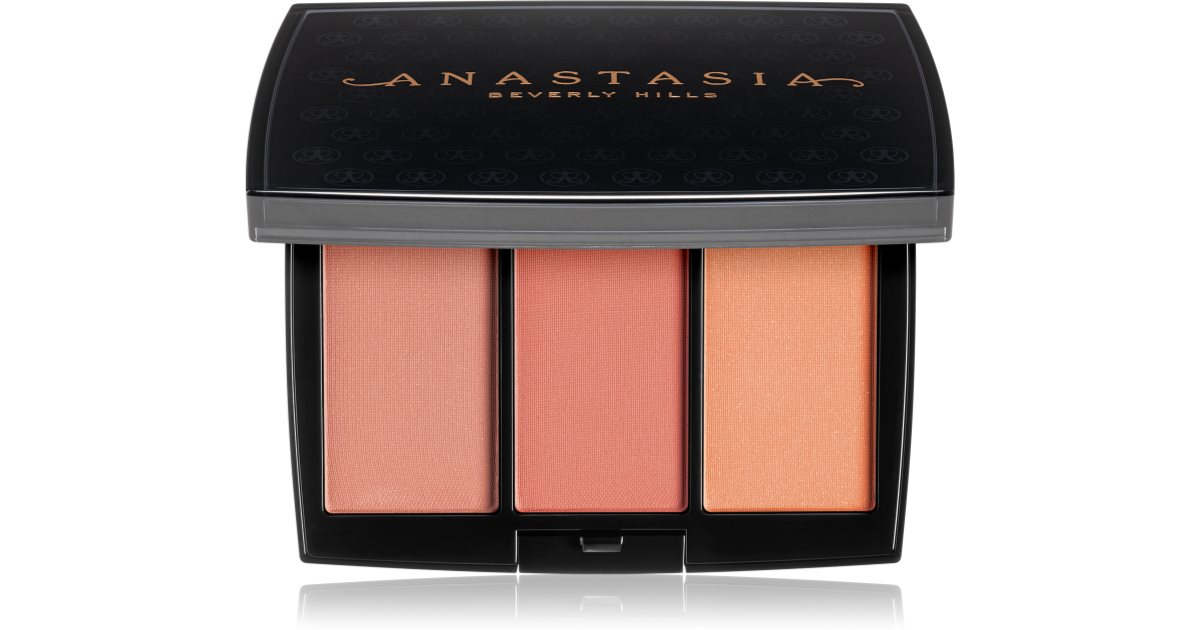 Anastasia Beverly Hills Blush Trio blush color palette Peachy Love 9 g