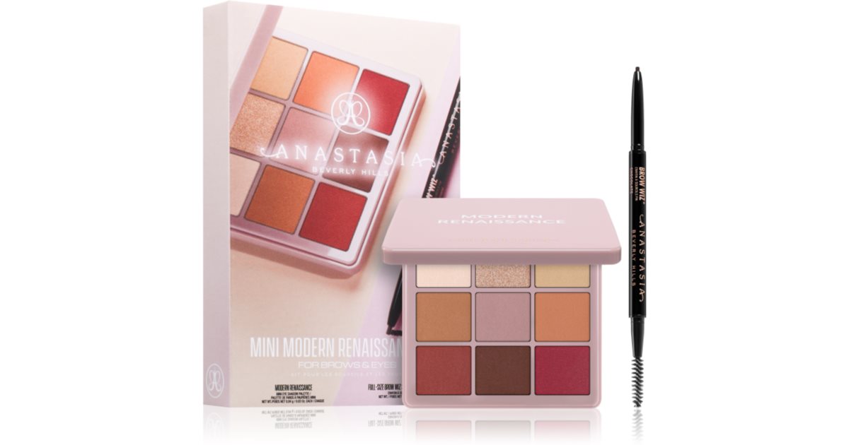 Anastasia Beverly Hills Mini Modern Renaissance Gift Set (for eyes and eyebrows) 2 pcs