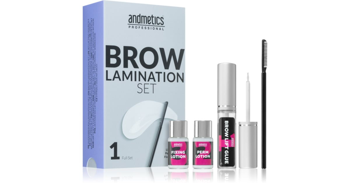 andmetics Professional eyebrow lamination set