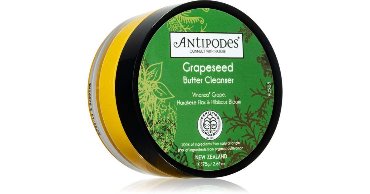 Grapeseed butter cleanser Antipodes of 75 g