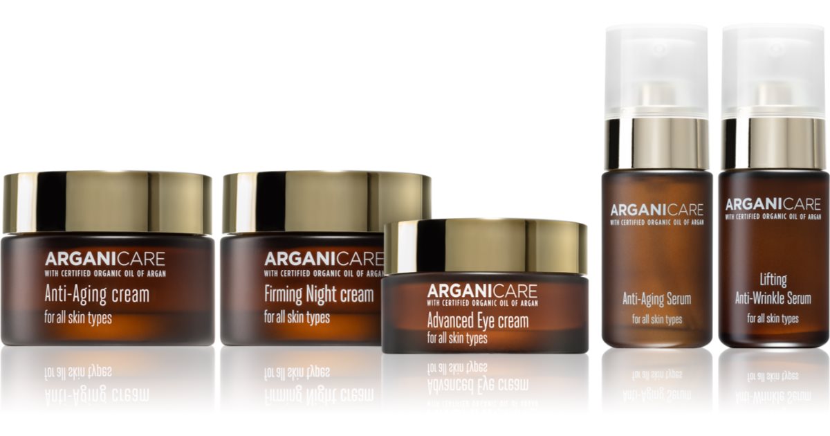 Arganicare Anti-Aging Facial Care Set Kit 5pcs