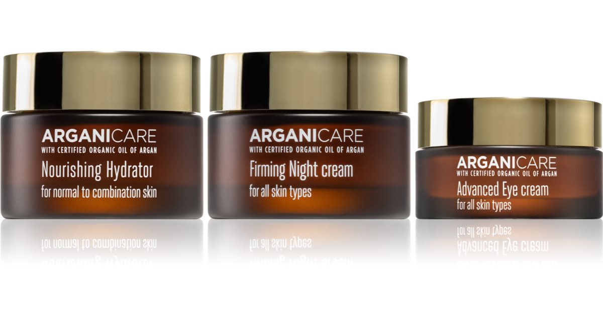 Arganicare 3pcs Moisturizing Facial Care Treatment Kit