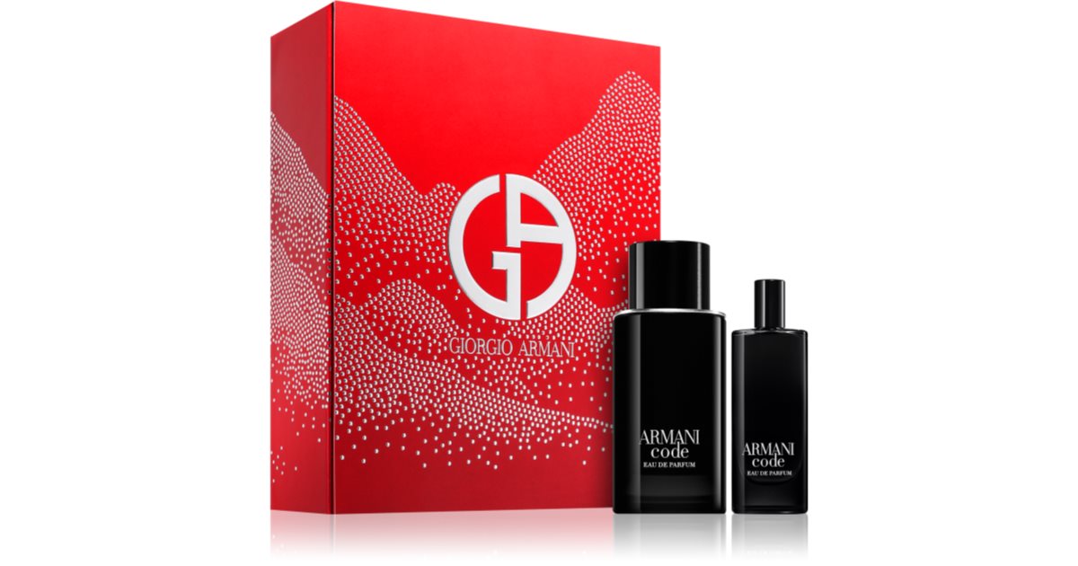 Giorgio Armani Armani Code Set for Men Eau de Parfum 75 Ml Refillable + Eau de Parfum 15 Ml