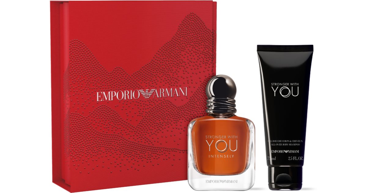 Armani Emporio Stronger With You Intensely Gift Set for Men