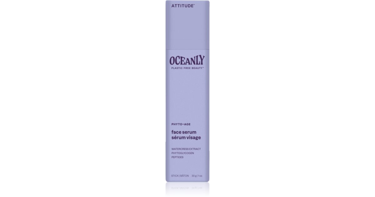 Face serum Attitude Oceanly anti-aging serum with peptides 30 g