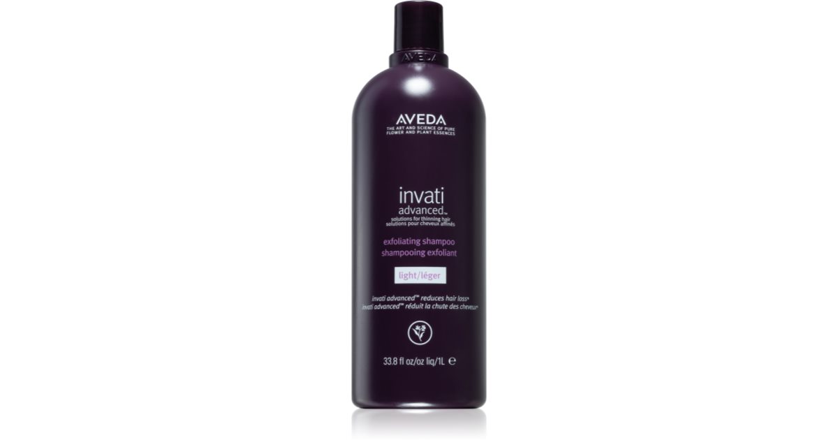 Aveda Invati Advanced™ Light Exfoliating Shampoo Gentle Cleansing Scrub Effect 1000ml