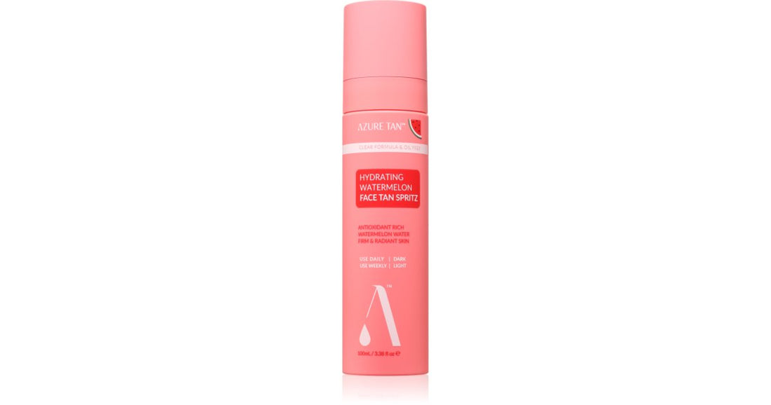 Azure Self-Tanning Moisturizing Watermelon Facial Mousse 100ml