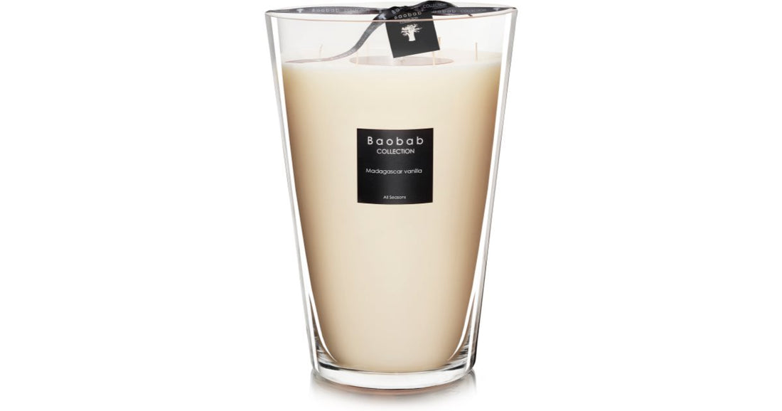 Baobab Collection All Seasons Madagascar Vanilla Scented Candle 24cm