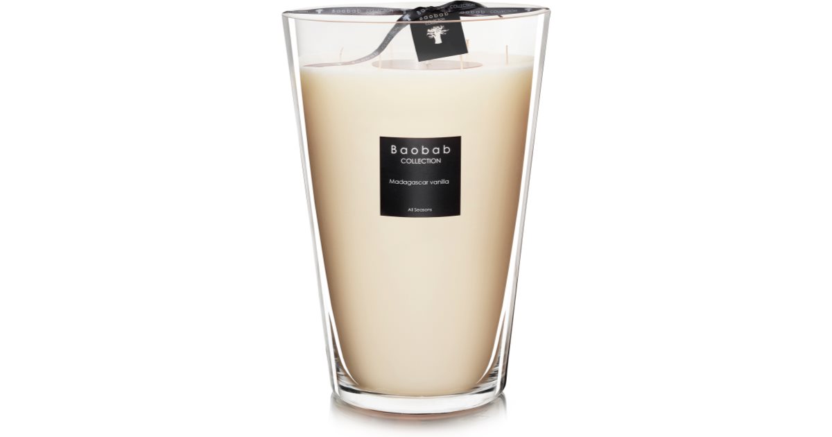 Baobab Collection All Seasons Madagascar Vanilla scented candle 35 cm