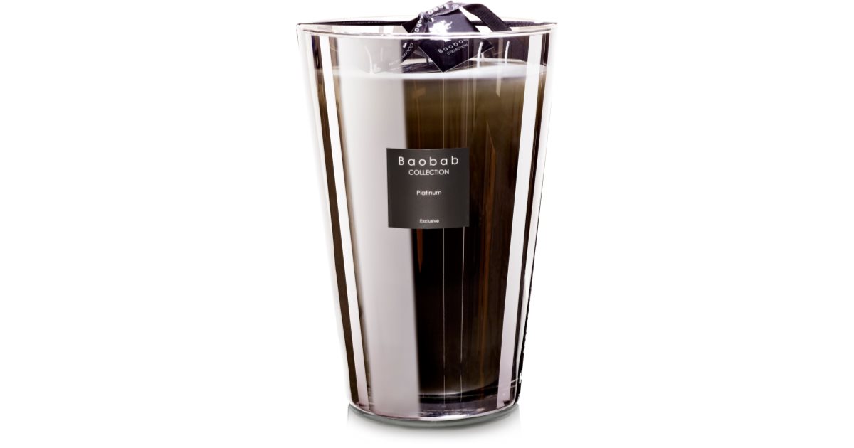 Baobab Collection Les Exclusives Platinum scented candle 35 cm