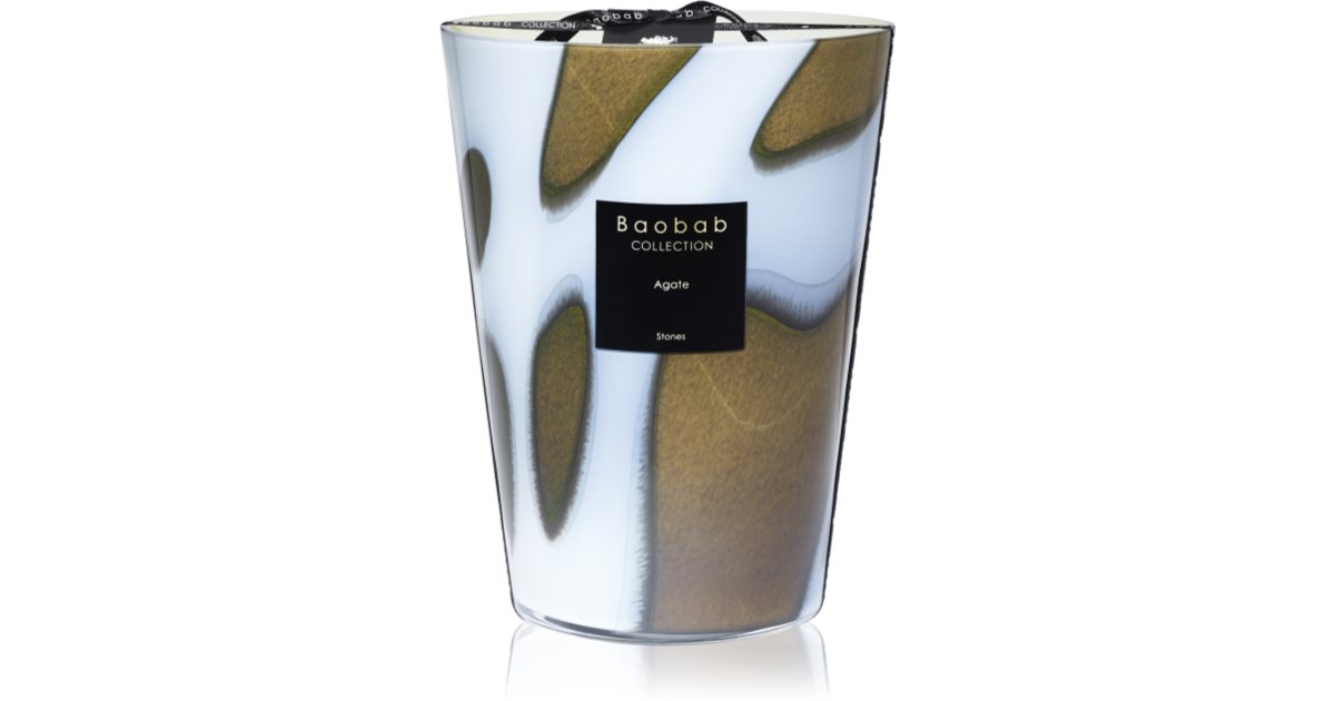 Baobab Collection Stones Agate scented candle 24 cm