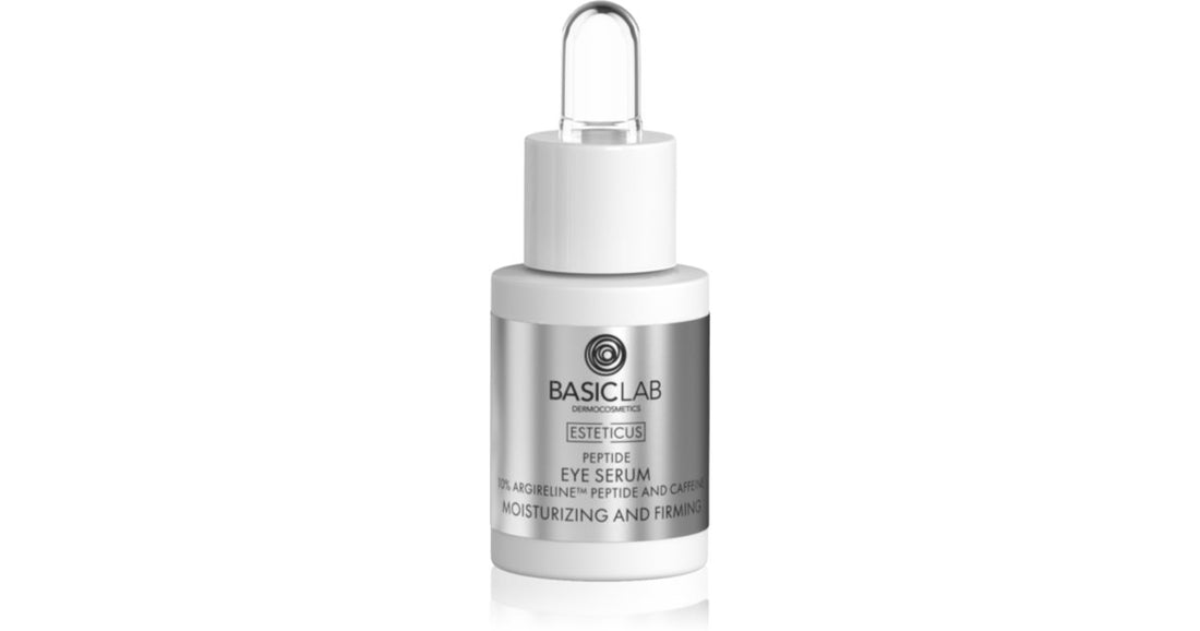 BasicLab Dermocosmetics Esteticus firming eye serum with peptides 15 ml