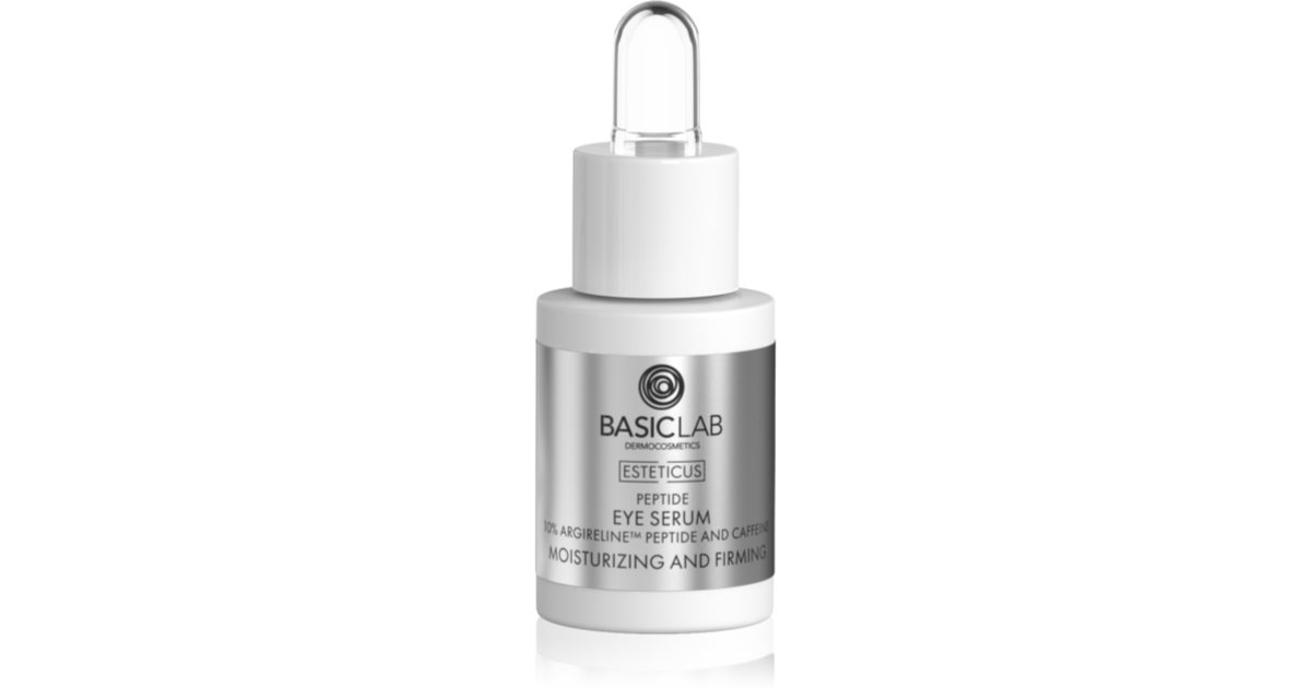 BasicLab Dermocosmetics Esteticus firming eye serum with peptides 15 ml