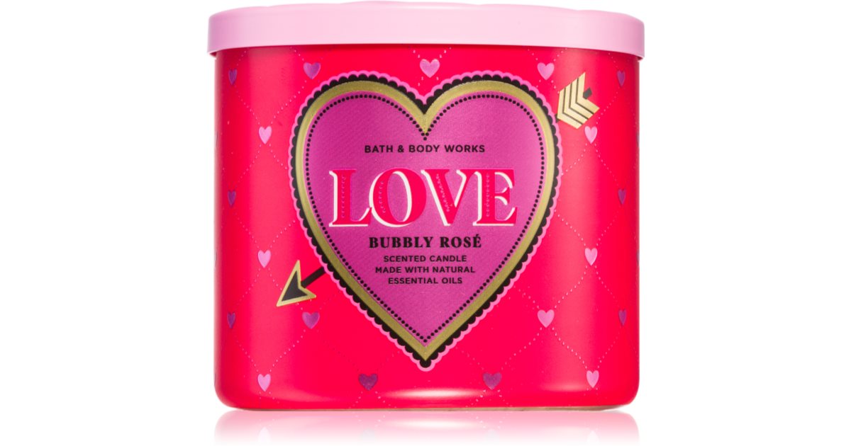 Bath &amp; Body Works Bubbly Rosé - Love 411 g