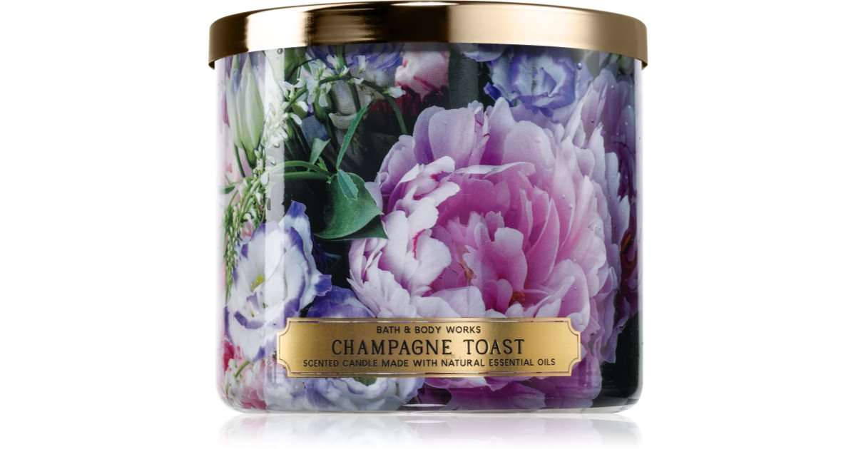 Bath &amp; Body Works Champagne Toast Scented Candle 411g