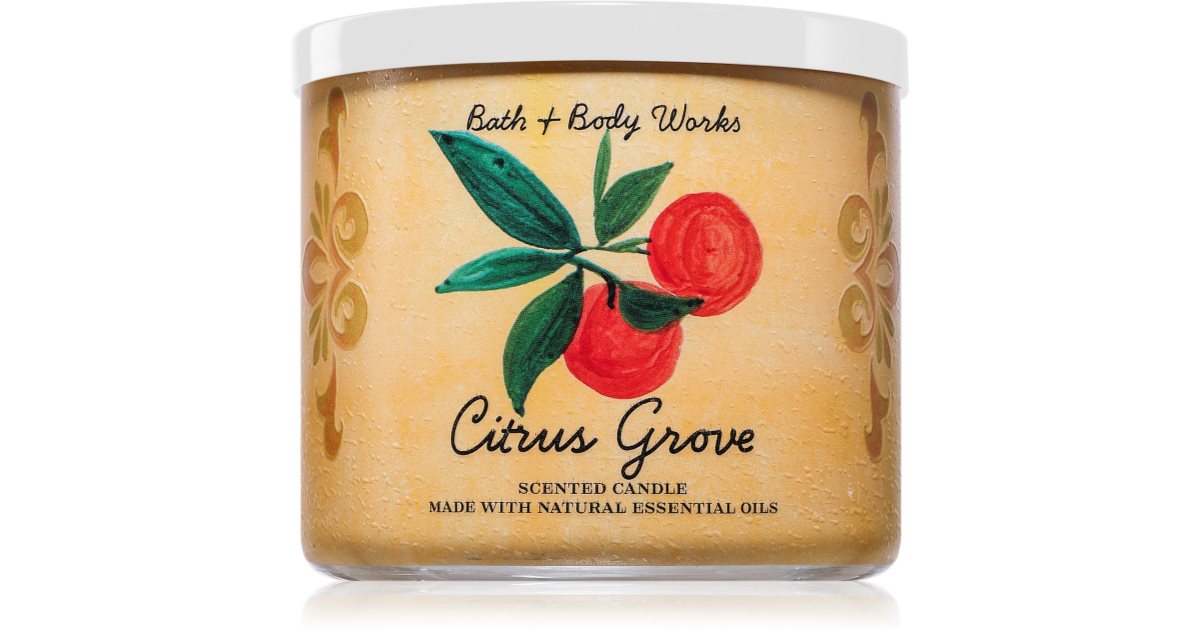 Bath &amp; Body Works Citrus Grove Scented Candle 411g