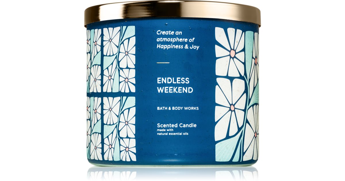 Bath &amp; Body Works Endless Weekend scented candle 411 g